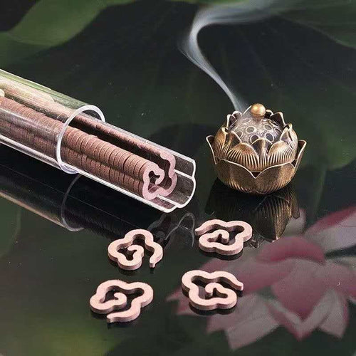 Auspicious Cloud Coil Incense – Agarwood & Sandalwood Blend, 125 Pieces