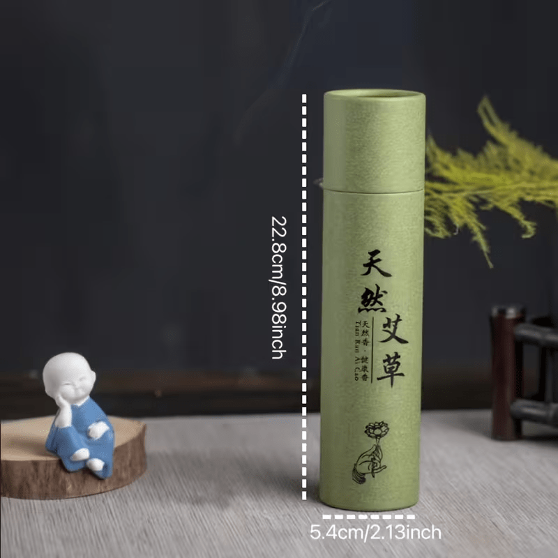Natural Mugwort & Sandalwood Incense Sticks – 350 Pack