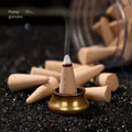 Natural Sandalwood & Lavender Incense Cones – 99 Pack